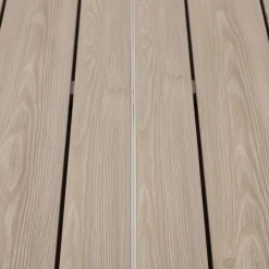Table de jardin EVASION Effet bois Lin / Argile