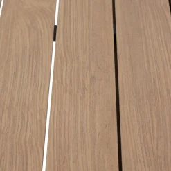 Table de jardin EVASION Effet bois Honey / Graphite