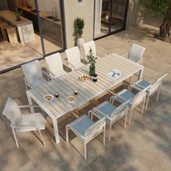 Table de jardin EVASION Lin / Argile