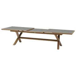Table de jardin extensible AXIOME Graphite & Honey