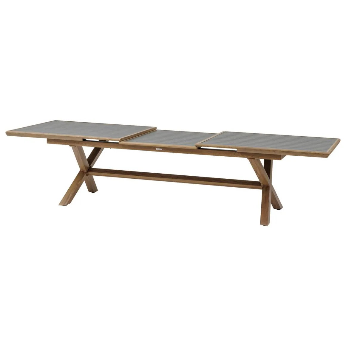 Table de jardin extensible AXIOME Graphite & Honey