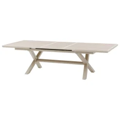 Table de jardin extensible AXIOME Lin & Argile