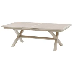 Table de jardin extensible AXIOME Lin & Argile