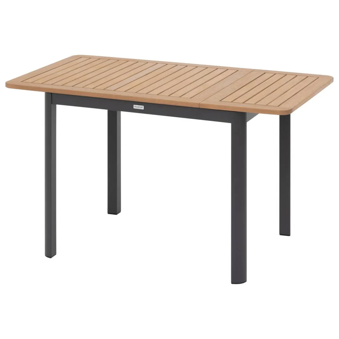 Table de jardin extensible FOLYA Eucalyptus & Graphite