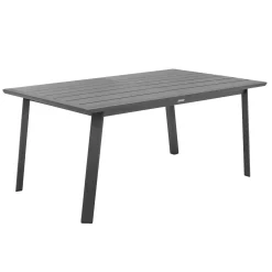 Table de jardin extensible PAVANE Graphite