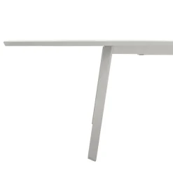 Table de jardin extensible PAVANE Lin & Blanc