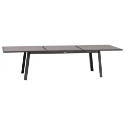 Table de jardin extensible PAVANE Seigle & Praline