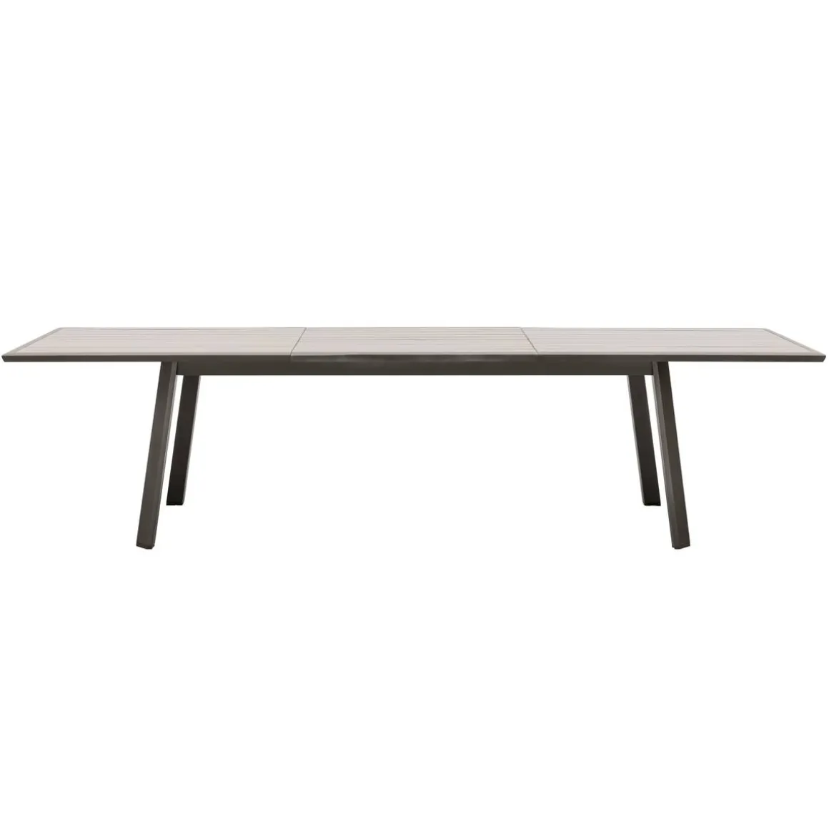 Table de jardin extensible PAVANE Seigle & Praline