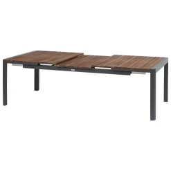 Table de jardin extensible PARADIZE Effet Noyer & Graphite