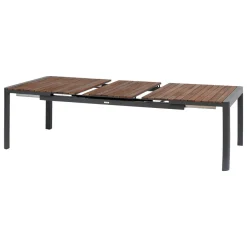 Table de jardin extensible PARADIZE Effet Noyer & Graphite