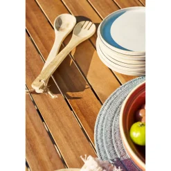 Table de jardin extensible PARADIZE Effet Noyer & Graphite