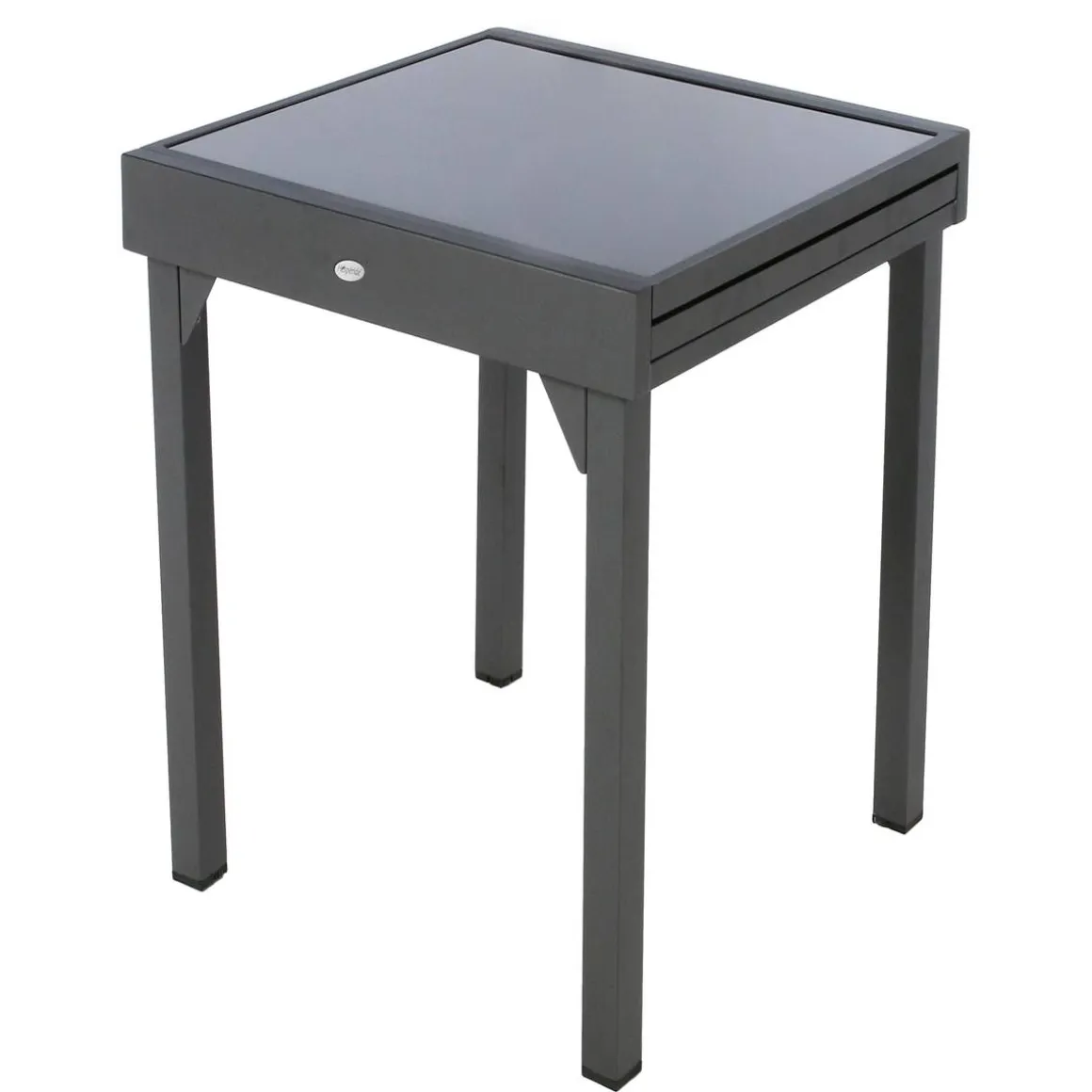 Table de jardin extensible PIAZZA Graphite