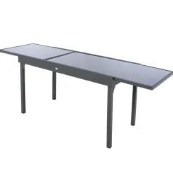 Table de jardin extensible PIAZZA Graphite