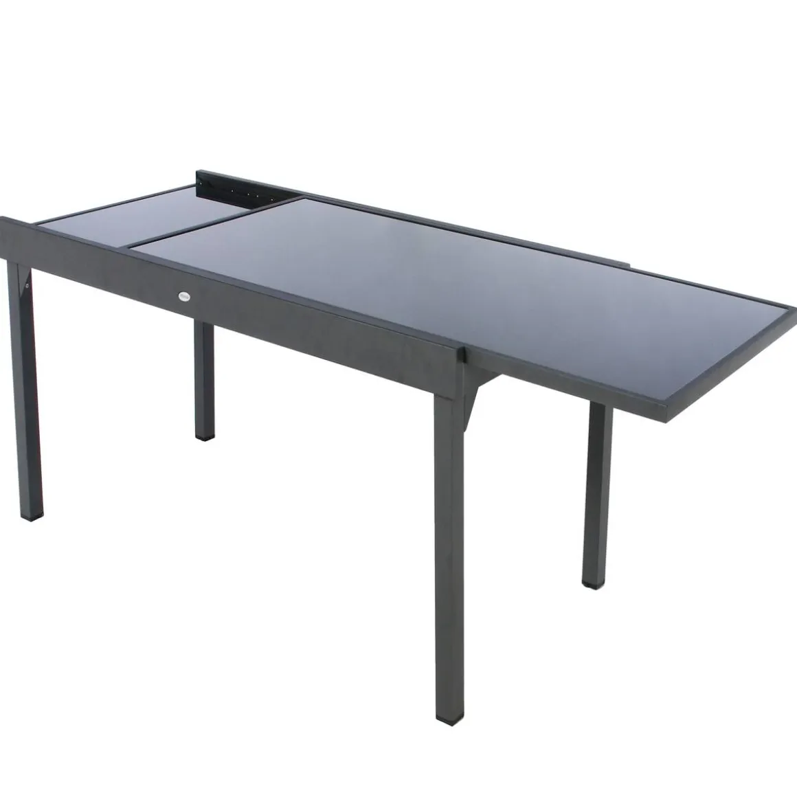 Table de jardin extensible PIAZZA Graphite