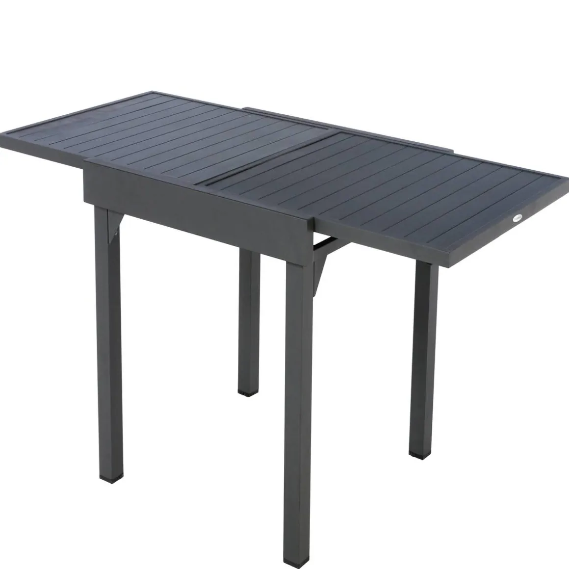 Table de jardin extensible PIAZZA Graphite