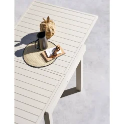 Table de jardin extensible PIAZZA Argile