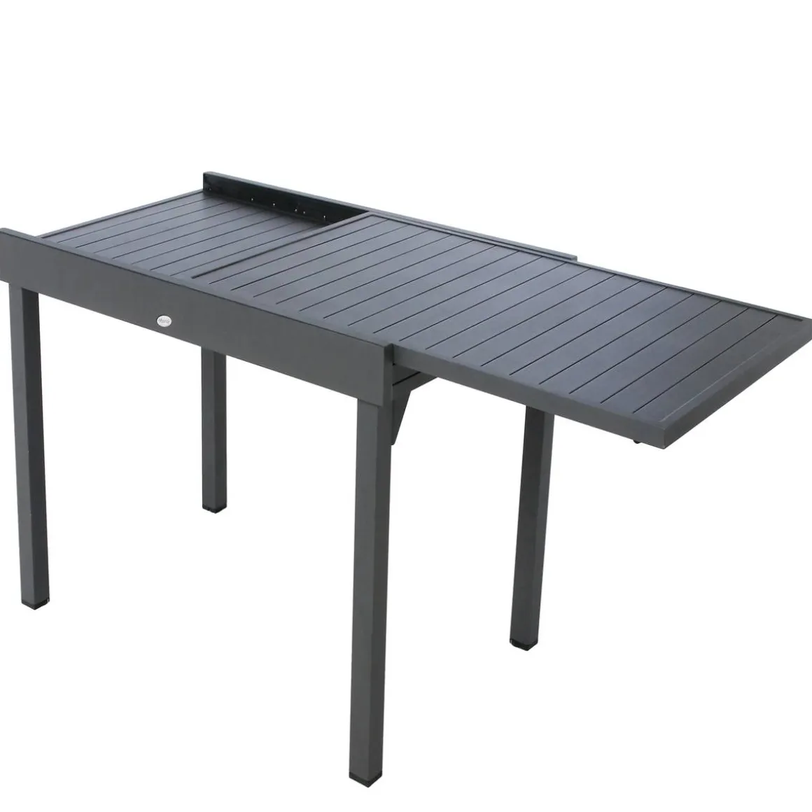 Table de jardin extensible PIAZZA Graphite