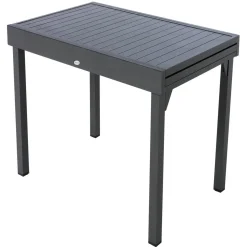 Table de jardin extensible PIAZZA Graphite