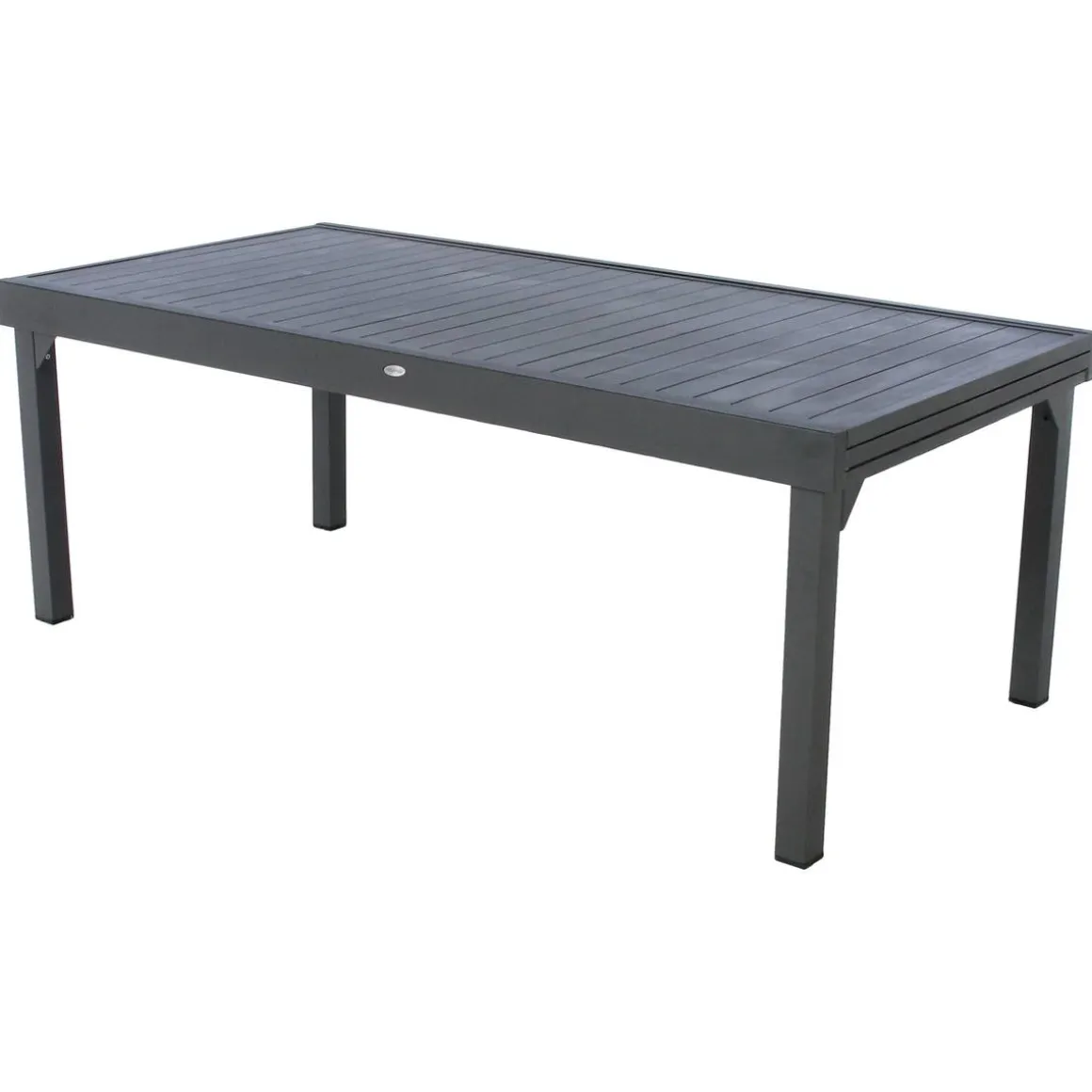 Table de jardin extensible PIAZZA Graphite