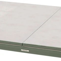Table de jardin extensible PULPY Vert laurier & Gris granite