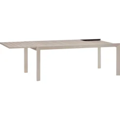 Table de jardin extensible rectangulaire EVASION Lin / Argile