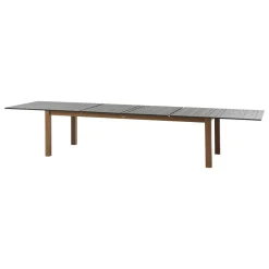 Table de jardin extensible rectangulaire MICEIRA Graphite & Honey