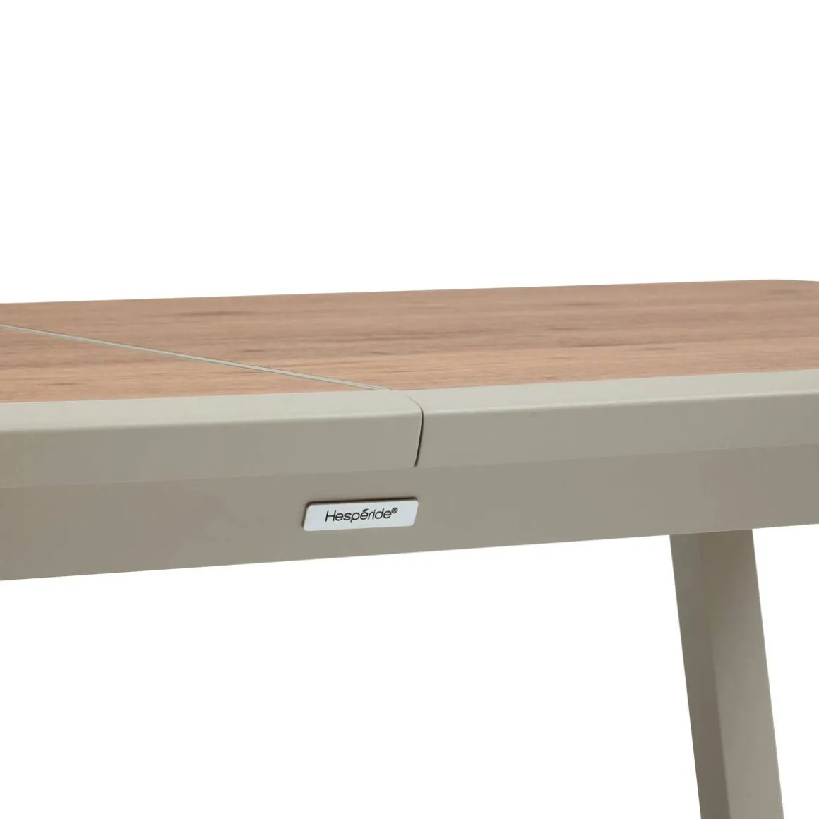 Table de jardin extensible rectangulaire PAVANE Malte / Argile