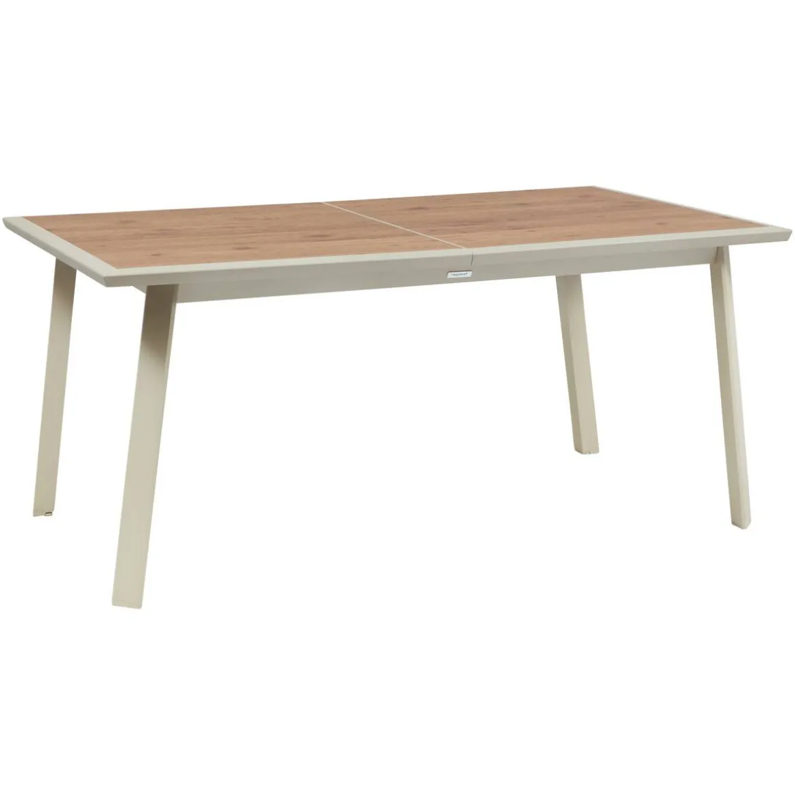 Table de jardin extensible rectangulaire PAVANE Malte / Argile