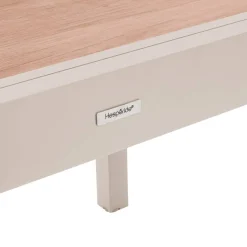 Table de jardin extensible rectangulaire PIAZZA Epeautre / Argile