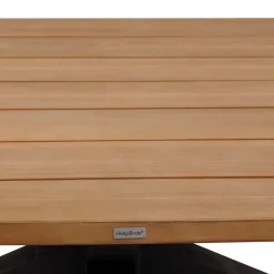 Table de jardin LIMAYA Acacia & Graphite