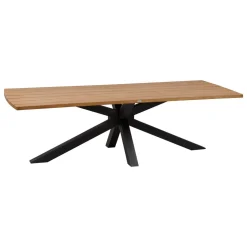 Table de jardin LIMAYA Acacia & Graphite