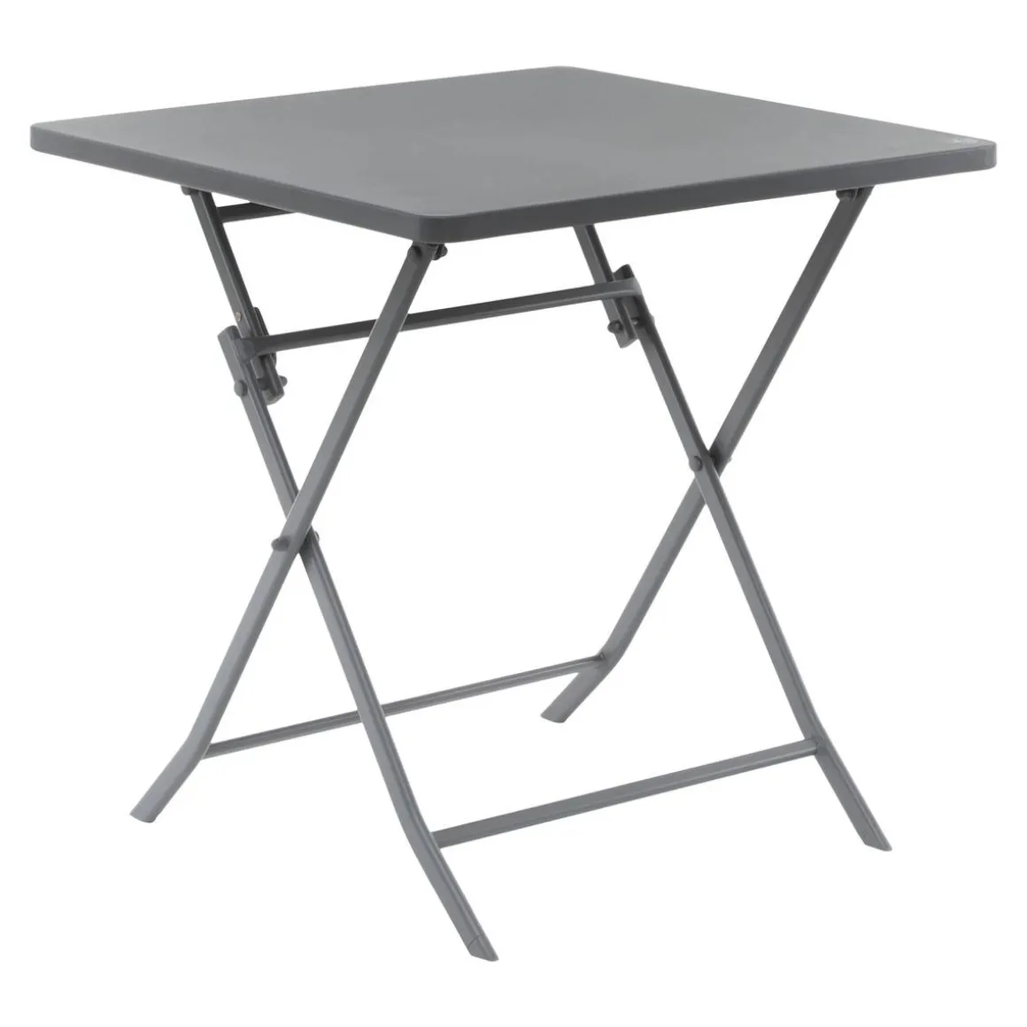 Table de jardin pliante carrée GREENSBORO Gris quartz