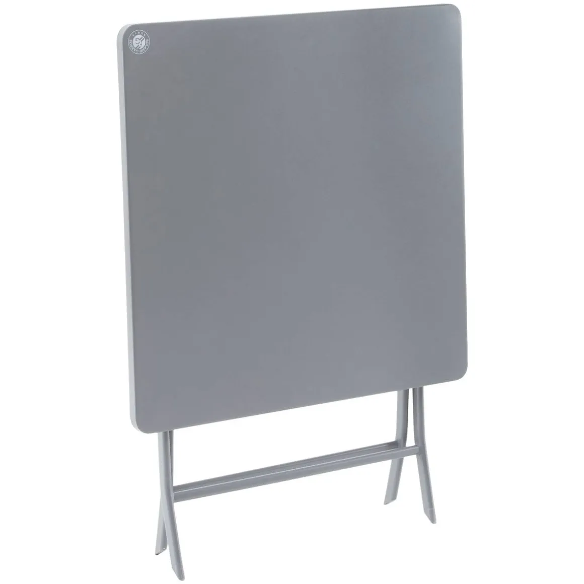 Table de jardin pliante carrée GREENSBORO Gris quartz