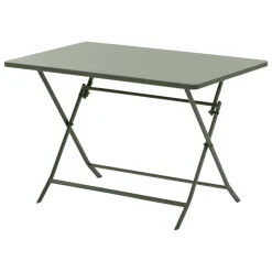 Table de jardin pliante rectangulaire GREENSBORO Vert laurier