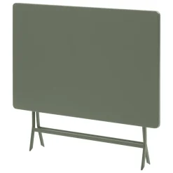 Table de jardin pliante rectangulaire GREENSBORO Vert laurier