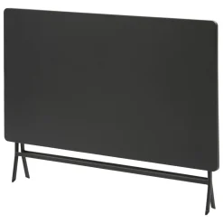 Table de jardin pliante rectangulaire GREENSBORO Graphite