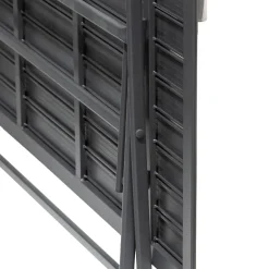 Table de jardin pliante rectangulaire AZUA Graphite