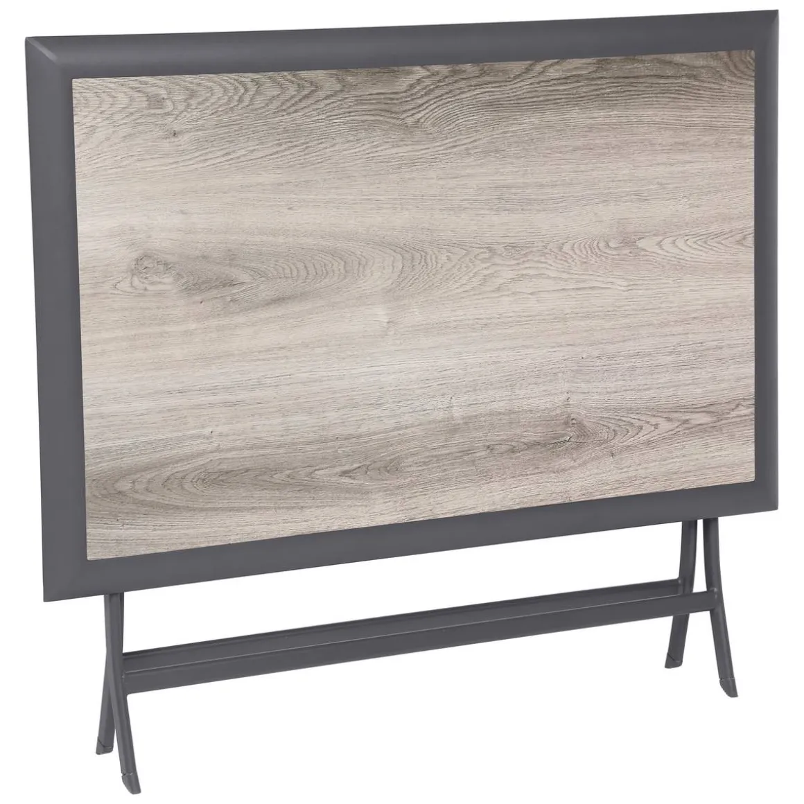 Table de jardin pliante rectangulaire AZUA Gris smoke