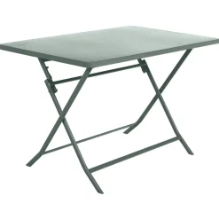 Table de jardin pliante rectangulaire GREENSBORO Vert olive