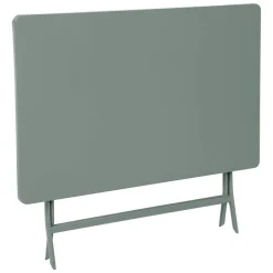 Table de jardin pliante rectangulaire GREENSBORO Vert olive