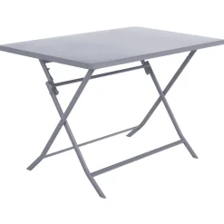Table de jardin pliante rectangulaire GREENSBORO Gris quartz