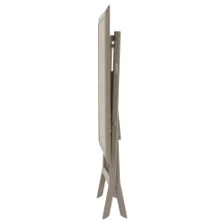 Table de jardin pliante rectangulaire AZUA Truffe / Café