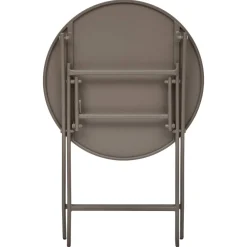 Table de jardin pliante ronde GREENSBORO Café