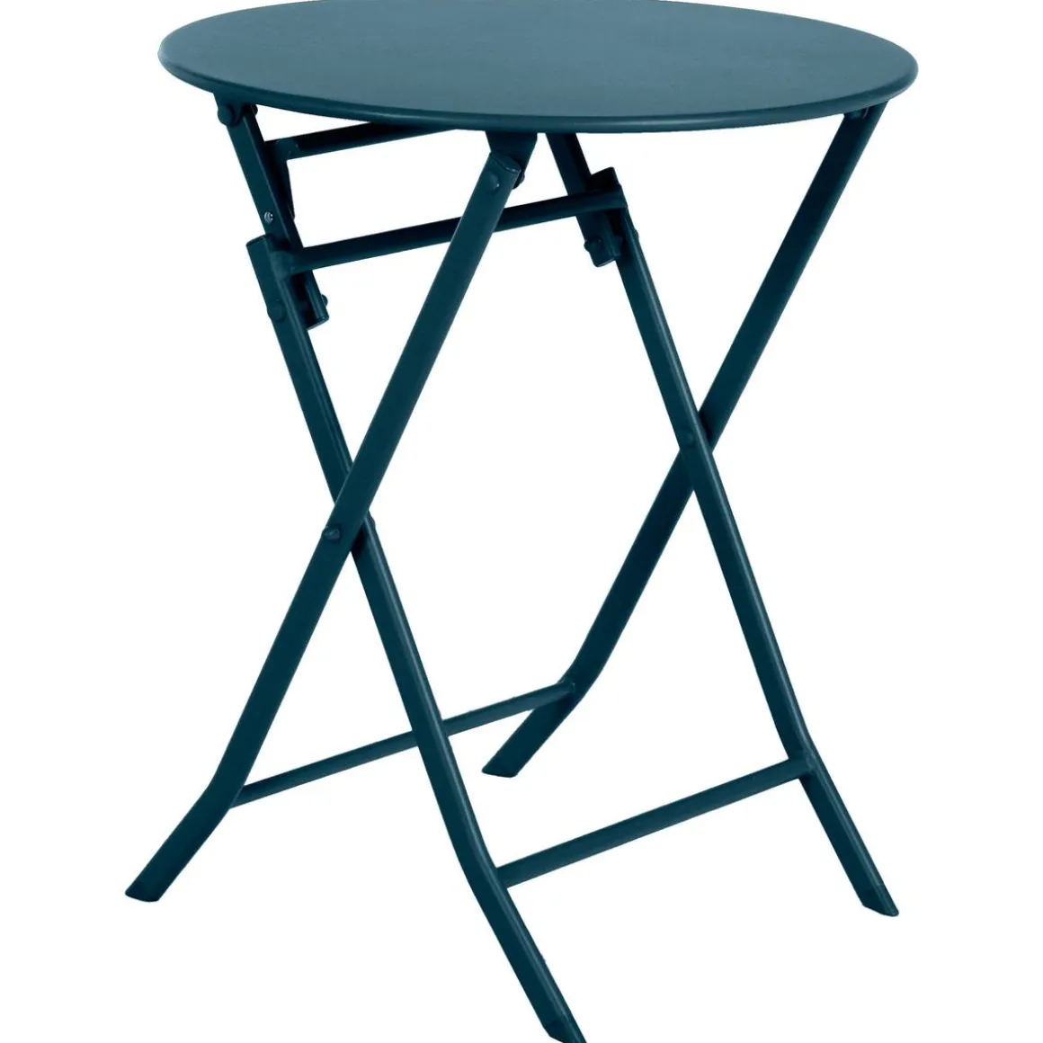 Table de jardin pliante ronde GREENSBORO Pétrole