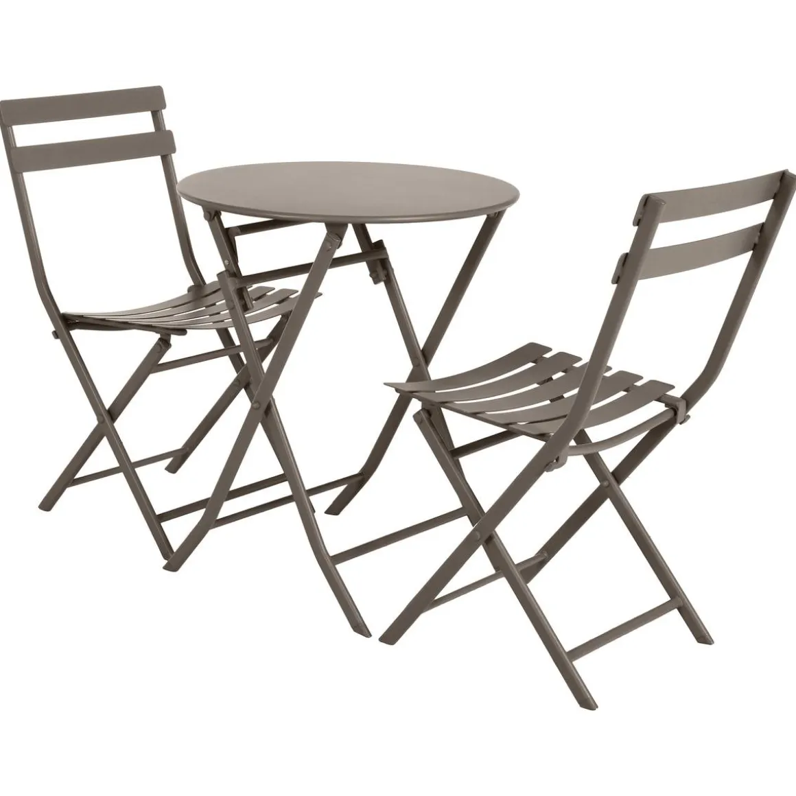 Table de jardin pliante ronde GREENSBORO Tonka