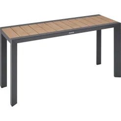 Table de jardin rectangulaire EVASION Honey / Graphite