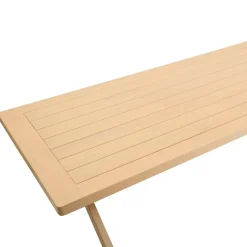 Table de jardin rectangulaire XENIA Eucalyptus