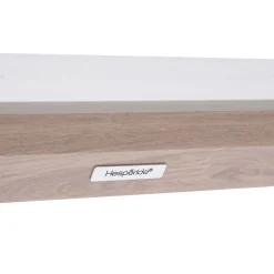 Table de jardin rectangulaire NELORA Beige ficelle / Honey