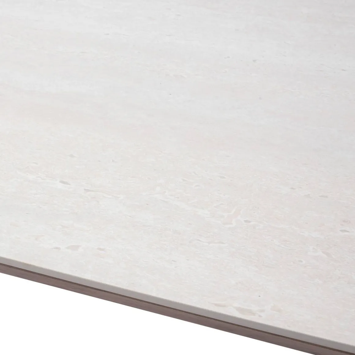 Table de jardin rectangulaire NELORA Beige ficelle / Honey