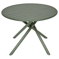 Table de jardin ronde NEBULLIA Vert laurier